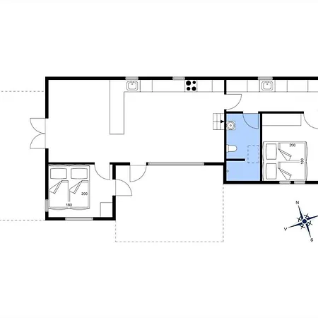 0216-romo-m-s-schouwsvej-16 펜션 Rømø Kirkeby